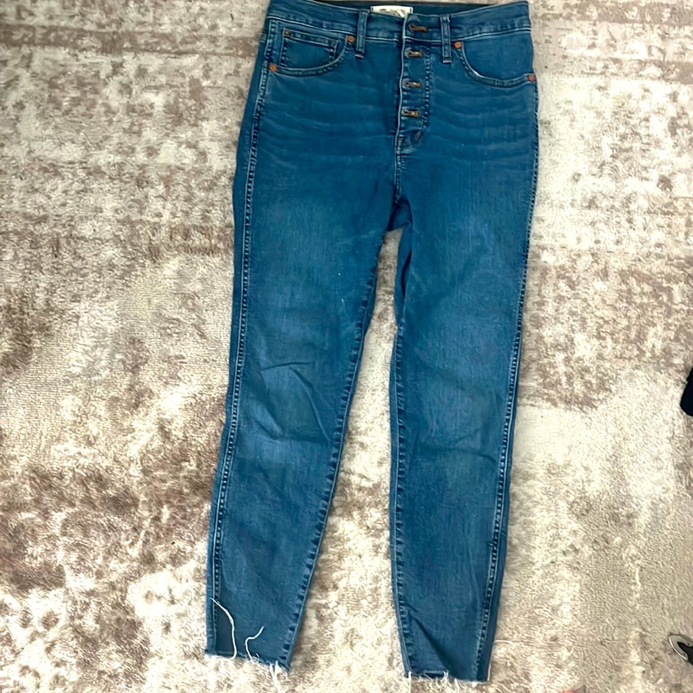 10” high rise, Madewell, size 28